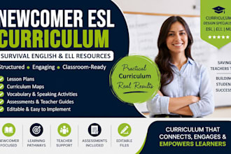 create newcomer esl curriculum survival english lesson plan and ell resources