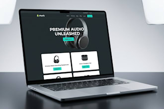 design and build a shopify landing page that converts