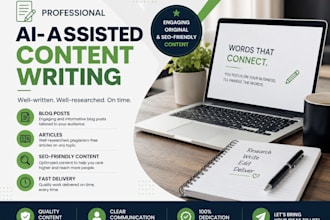 write engaging blog posts and articles