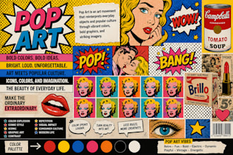 create a professional fashion moodboard and trendboard