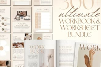 design coaching workbook, canva ebook, branded PDF, planner and lead magnet