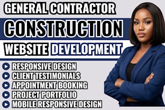 construction website, construction company website, contractor website