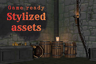 make game ready stylized assets