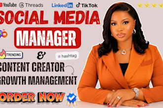social media marketing manager social media content creator social media manager