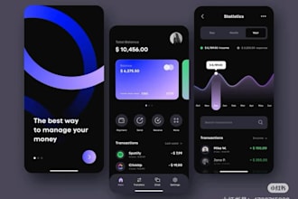develop mobile fintech app android ios crypto wallet app loan app bank app p2p