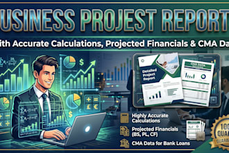 create projects reports for new business loans