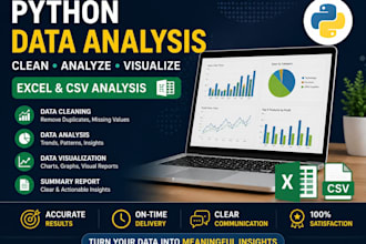 analyze your data using python, pandas and excel