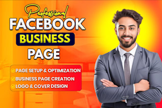 create and setup facebook business page social media setup