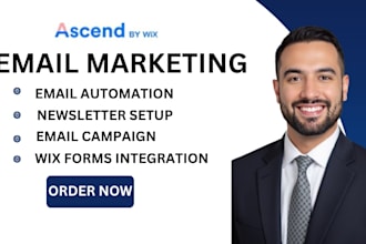 do wix ascend email marketing wix crm automation email newsletter campaign