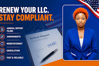 file llc annual report llc amendment llc reinstatement and llc dissolution