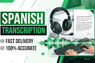 transcribe spanish audio into text