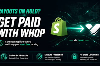 connect shopify to whop store setup whop membership whop digital product
