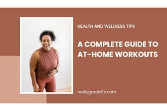 write health and wellness blog posts and articles
