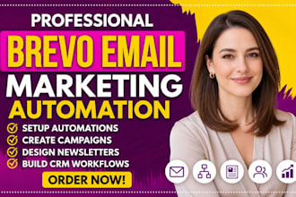 brevo email marketing automation brevo email campaigns newsletter crm workflows