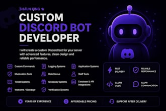 create a custom discord bot for your server