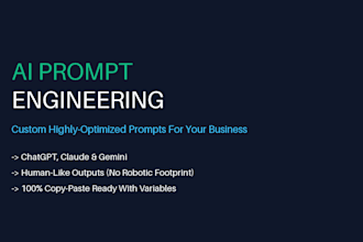 create custom ai prompts for professional writing