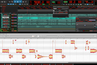 mix your music and tune vocals