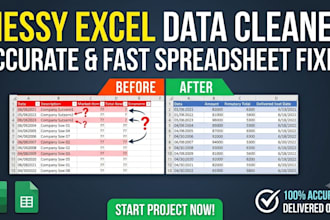 do excel data cleaning, formatting, and remove duplicates
