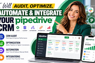 audit, optimize, automate and integrate your pipedrive CRM