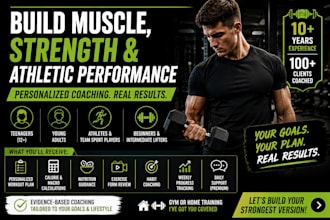 build muscle strength and athletic performance