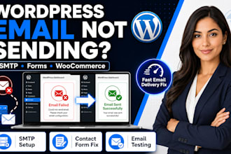 fix wordpress email not sending and SMTP delivery issues
