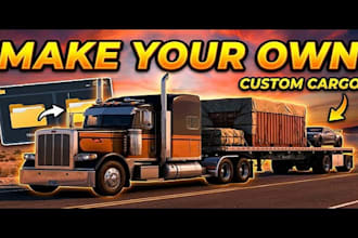 create high 3d quality ets 2 and ats skin and trucks, ets trailer, ats map