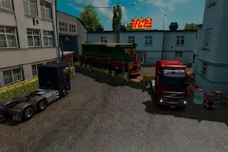 create custom 3d quality ets 2 and ats skin and trucks, ets trailer, ats map