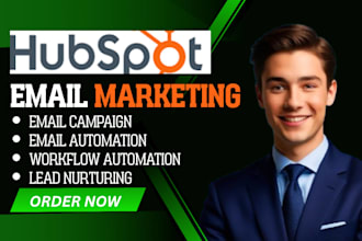 set up hubspot email automation workflow lead nurturing CRM campaign strategies