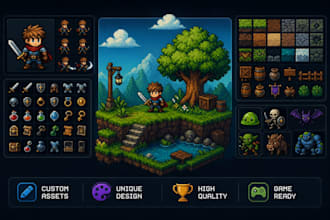 create professional pixel art assets for your game