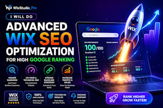 do advanced wix SEO optimization for high google ranking