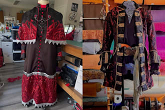 sew fabric costume cosplay anime costume cosplay eva foam pattern making cosplay