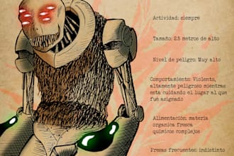 design terrifying creatures and monsters for your world