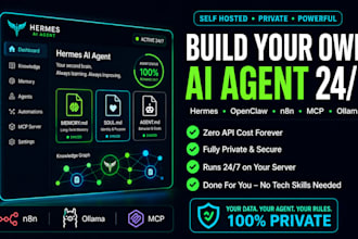 build hermes ai agent openclaw n8n automation ollama mcp second brain vps cursor
