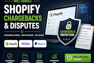 handle shopify chargeback responses for your store
