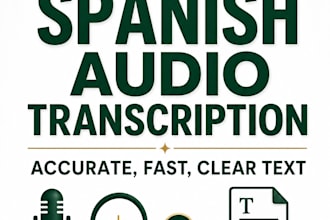 transcribe spanish audio to text