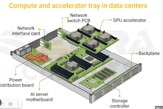 multilayer pcb design for gpus, motherboards, servers storage hardware systems