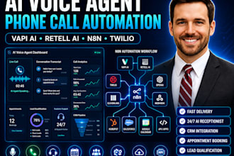 do ai voice agent vapi retell ai n8n twilio phone call automation