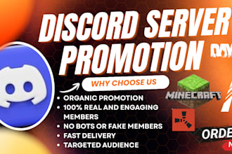 fivem server promotion, minecraft server, rust ads, dayz, discord promotion