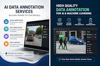 do ai data annotation and image labeling and text annotation