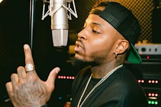 be your male rapper, latin pop singer, reggaeton or rap song spanish and english