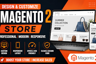 design and customize your magento and magento 2 store