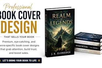design ebook cover, amazon kindle book cover,kdp cover, audiobook, acx, audible