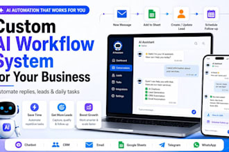build a custom ai chatbot or ai assistant for your business