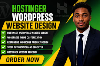 create wordpress hostinger website design hostinger wordpress website redesign