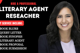 help you find literary agents and publishers for your book