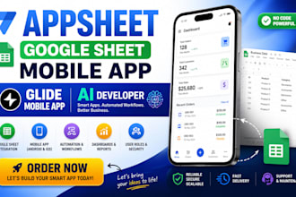 build appsheet mobile apps with google sheets and automation