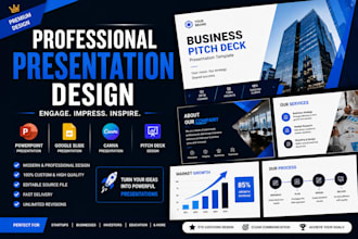 design a modern powerpoint presentation for your business