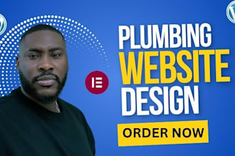 design a professional plumbing website that converts visitors into leads