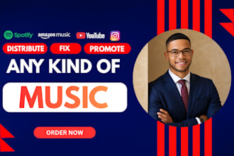 be music manager, artist manager for music distribution and music marketing