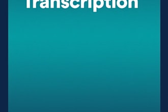 transcribe english and arabic audio video to text in 24h